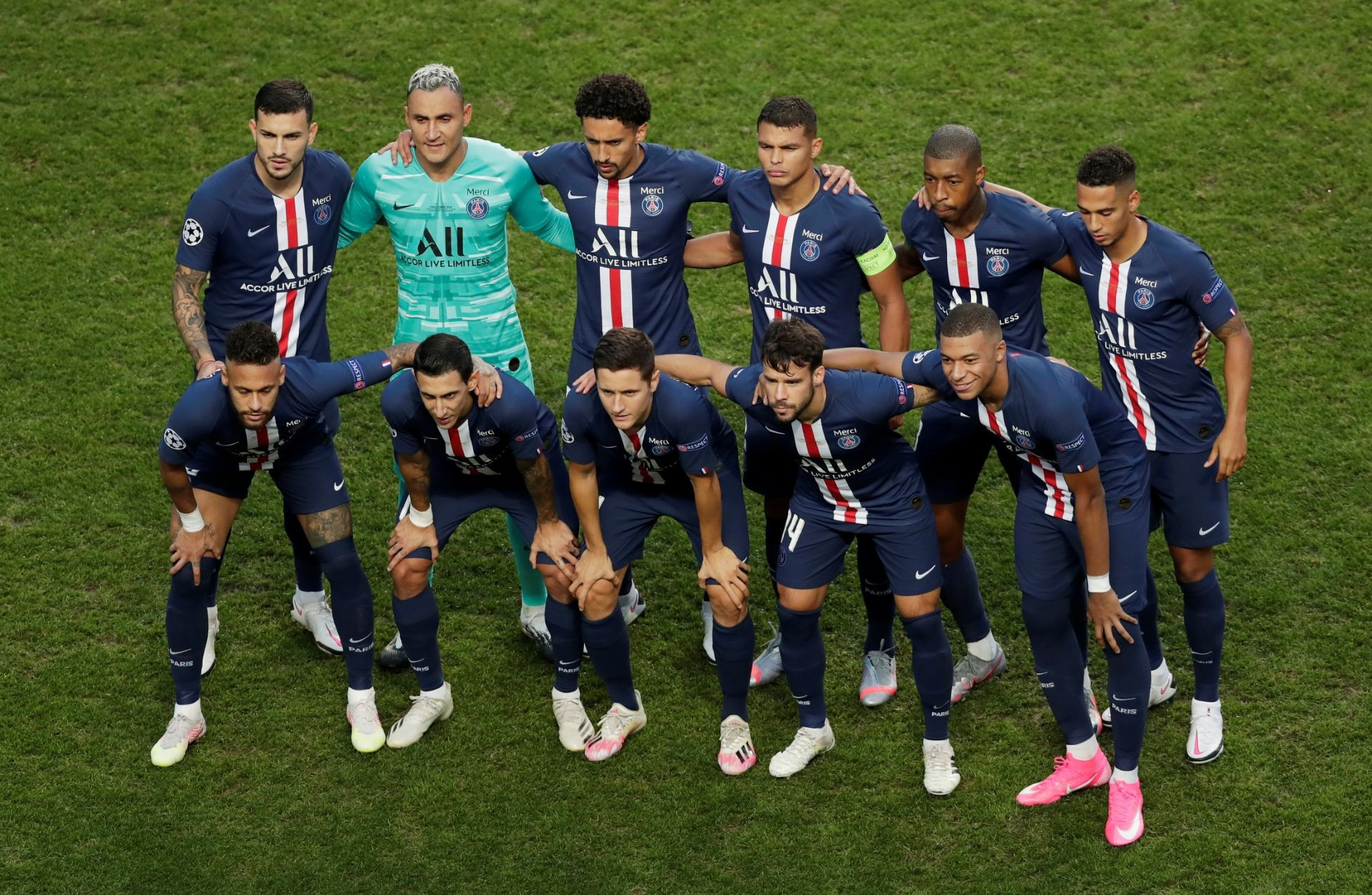 PSG - Bayern Münih maçından kareler