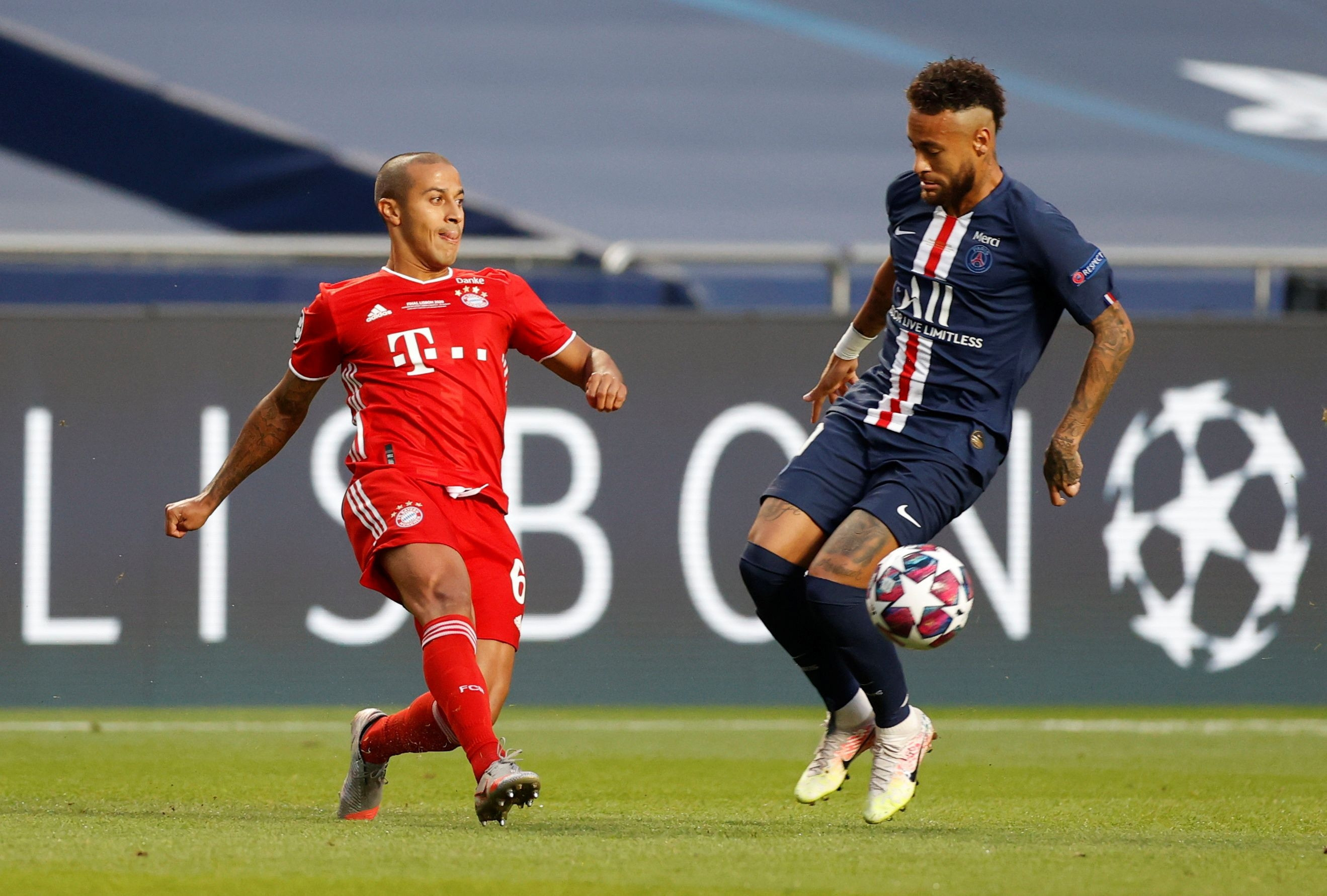 PSG - Bayern Münih maçından kareler