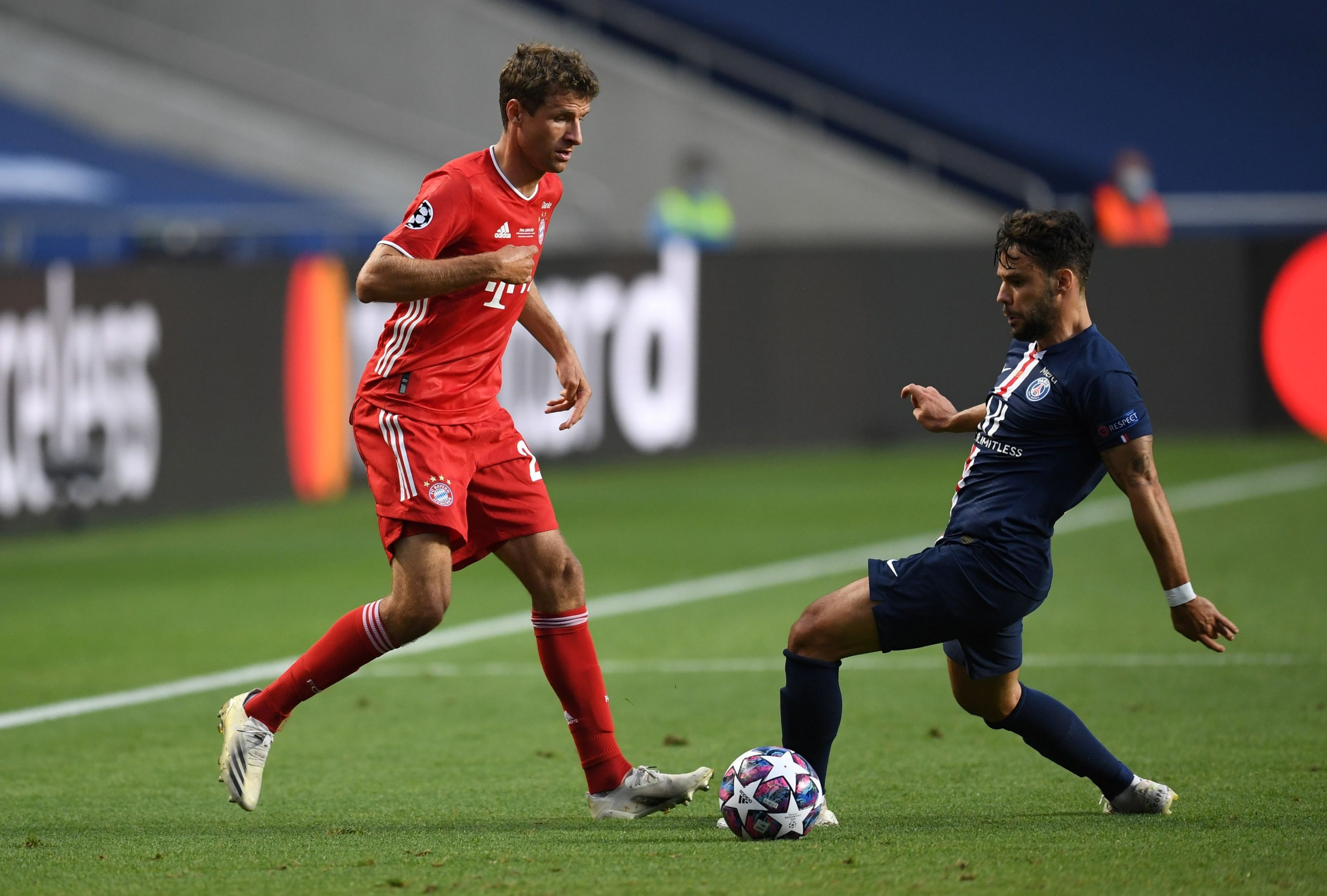PSG - Bayern Münih maçından kareler