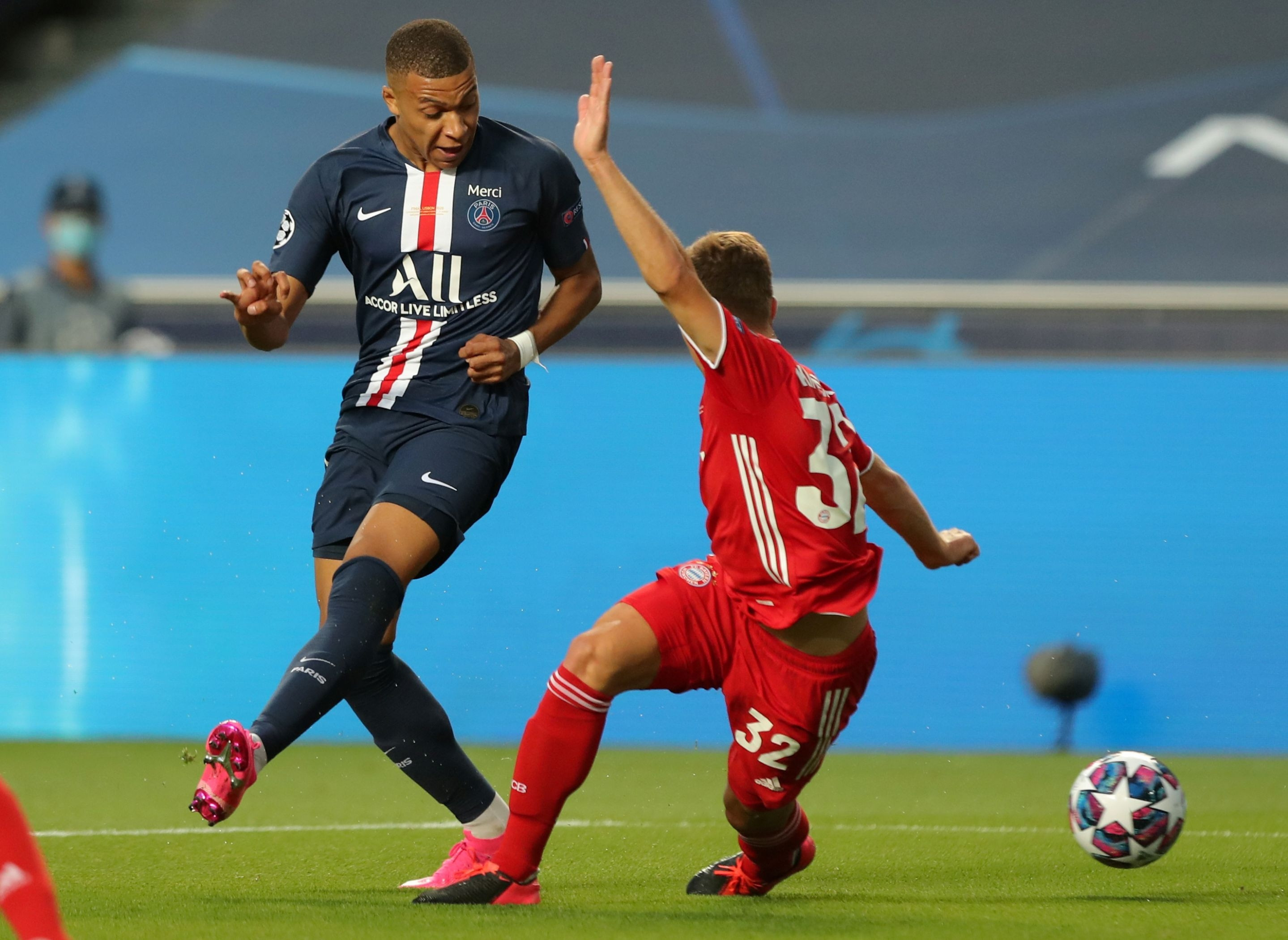 PSG - Bayern Münih maçından kareler