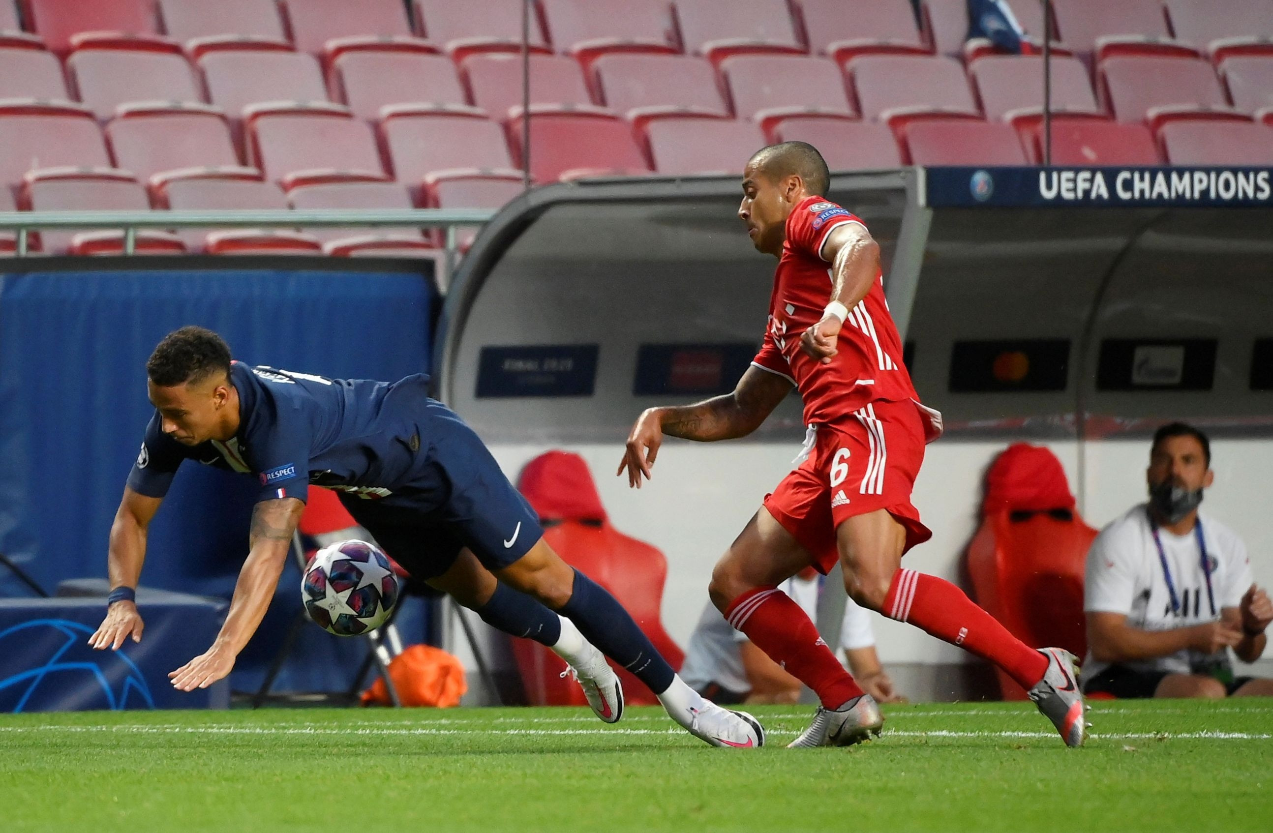 PSG - Bayern Münih maçından kareler
