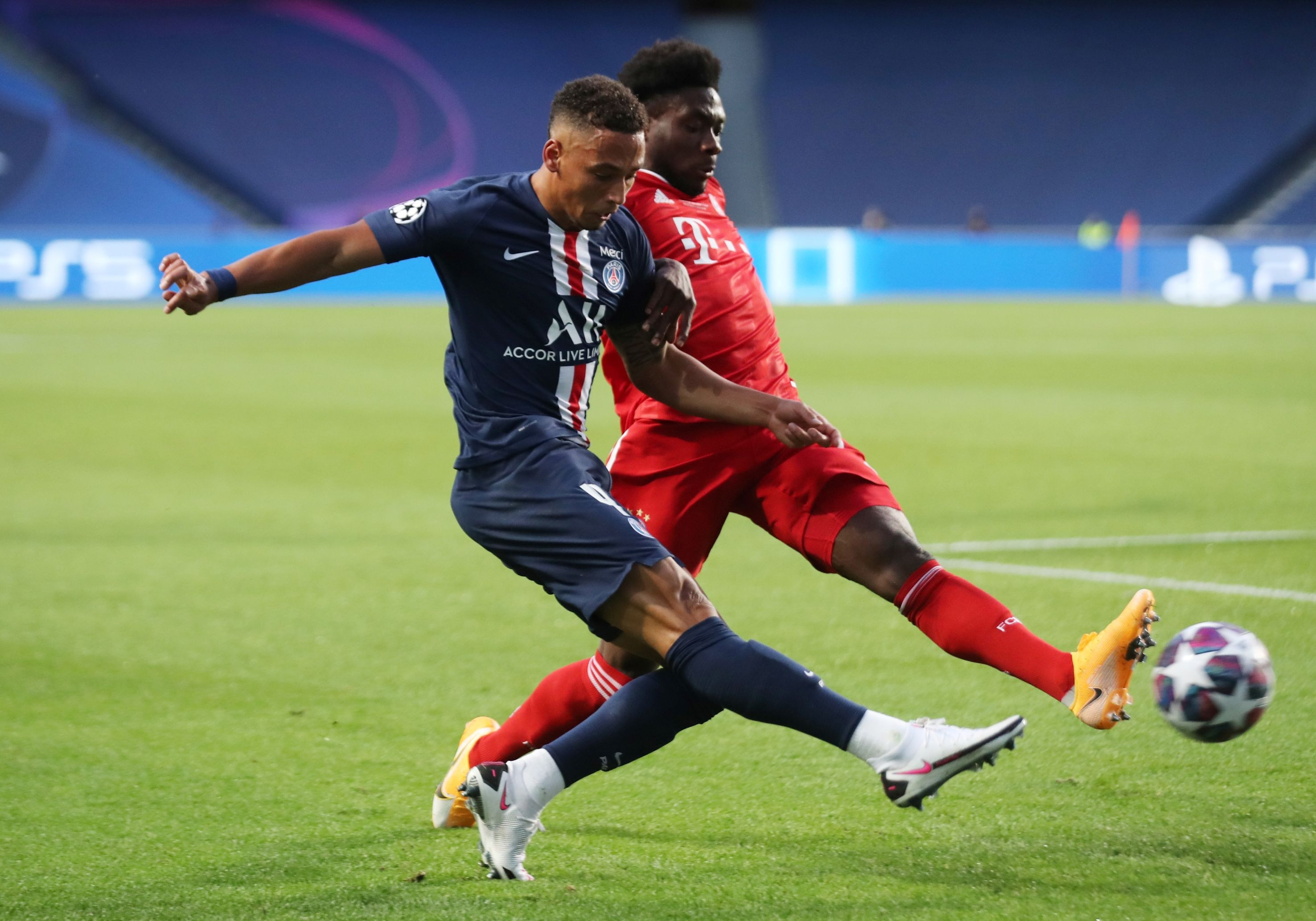 PSG - Bayern Münih maçından kareler