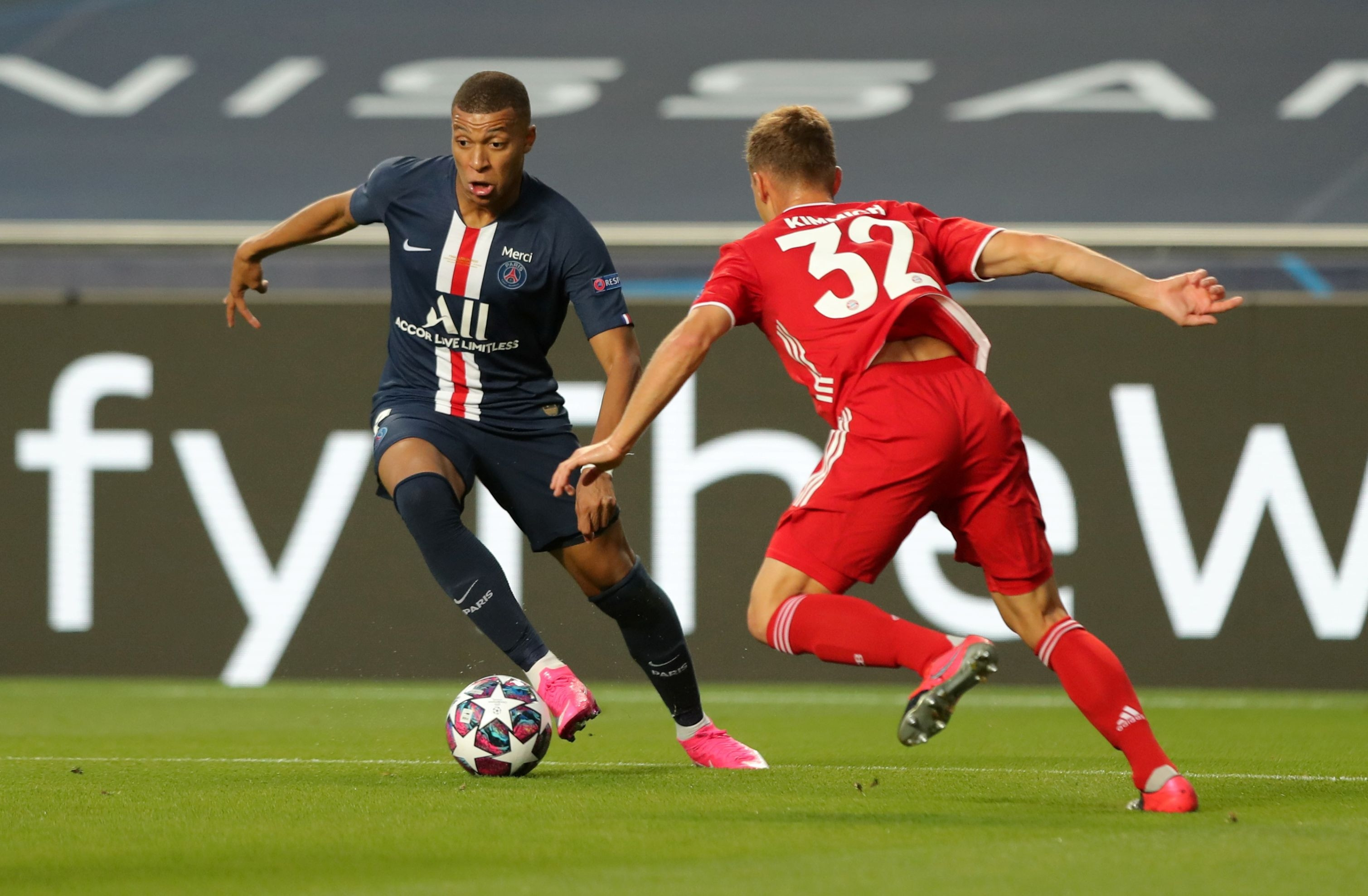 PSG - Bayern Münih maçından kareler