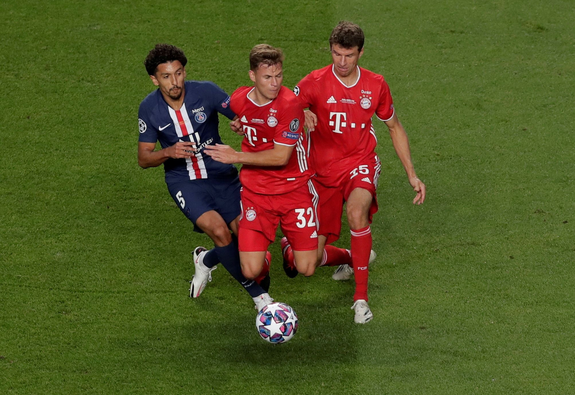 PSG - Bayern Münih maçından kareler
