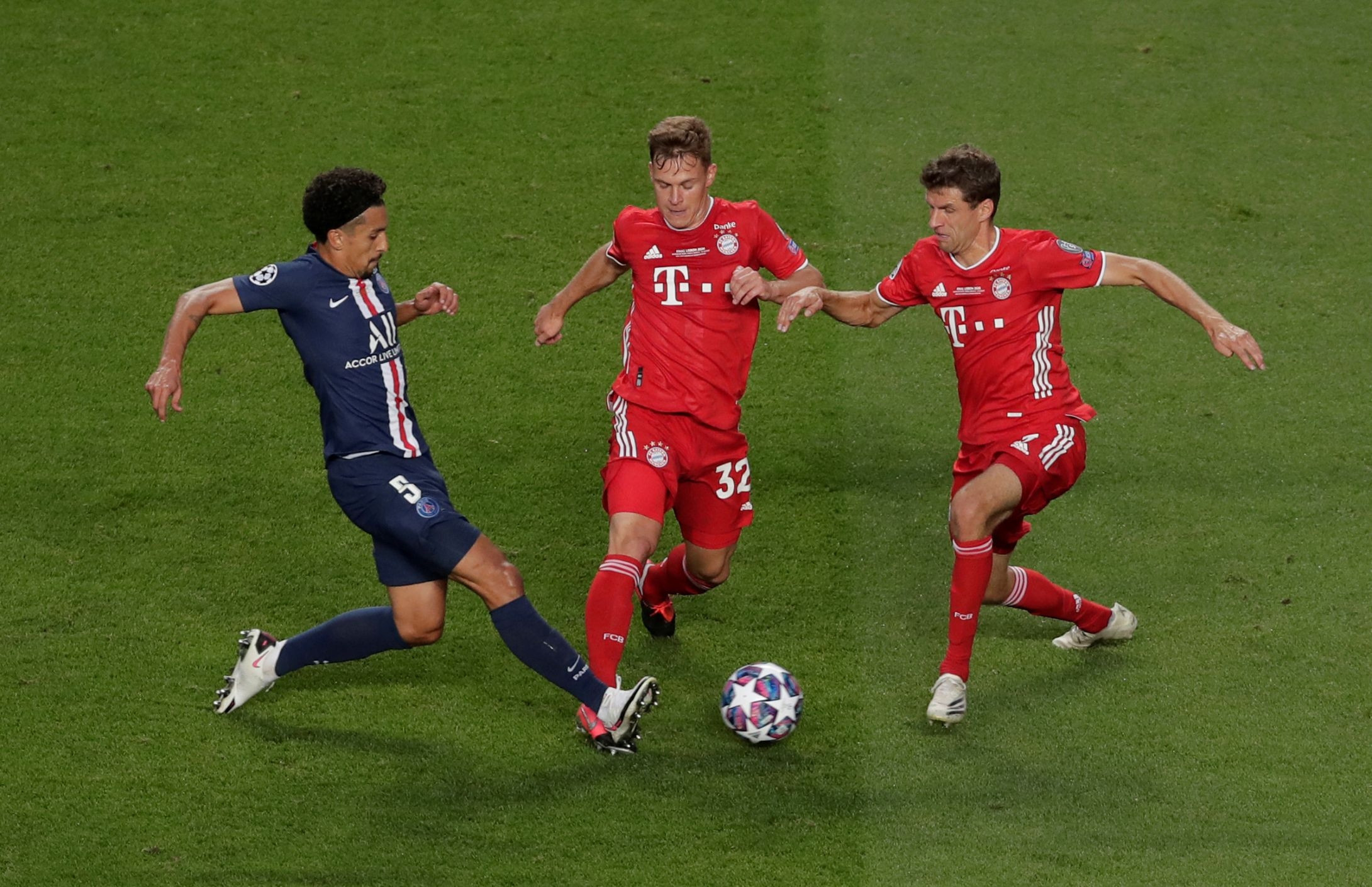 PSG - Bayern Münih maçından kareler