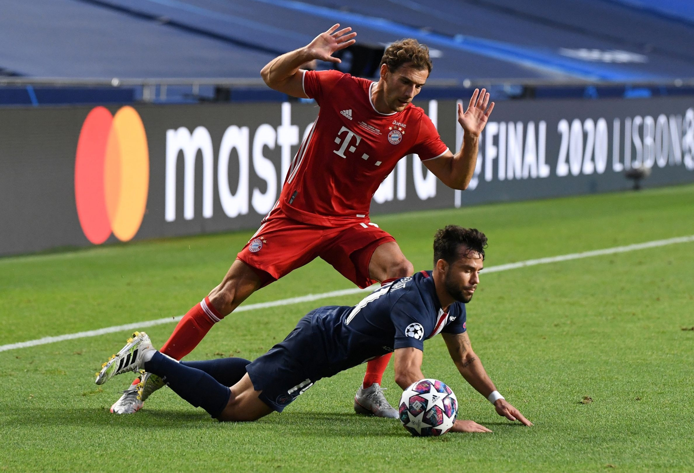 PSG - Bayern Münih maçından kareler