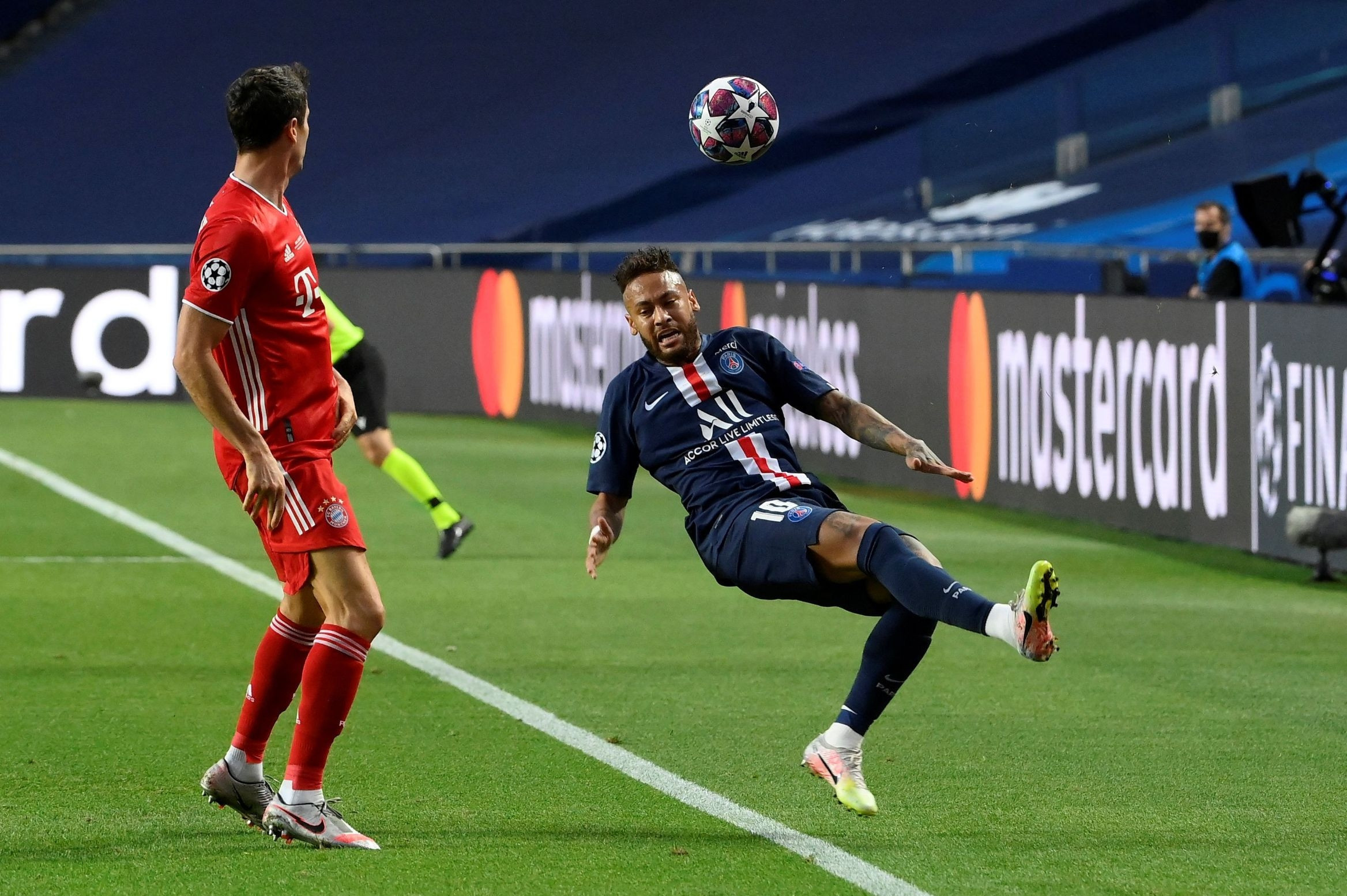 PSG - Bayern Münih maçından kareler