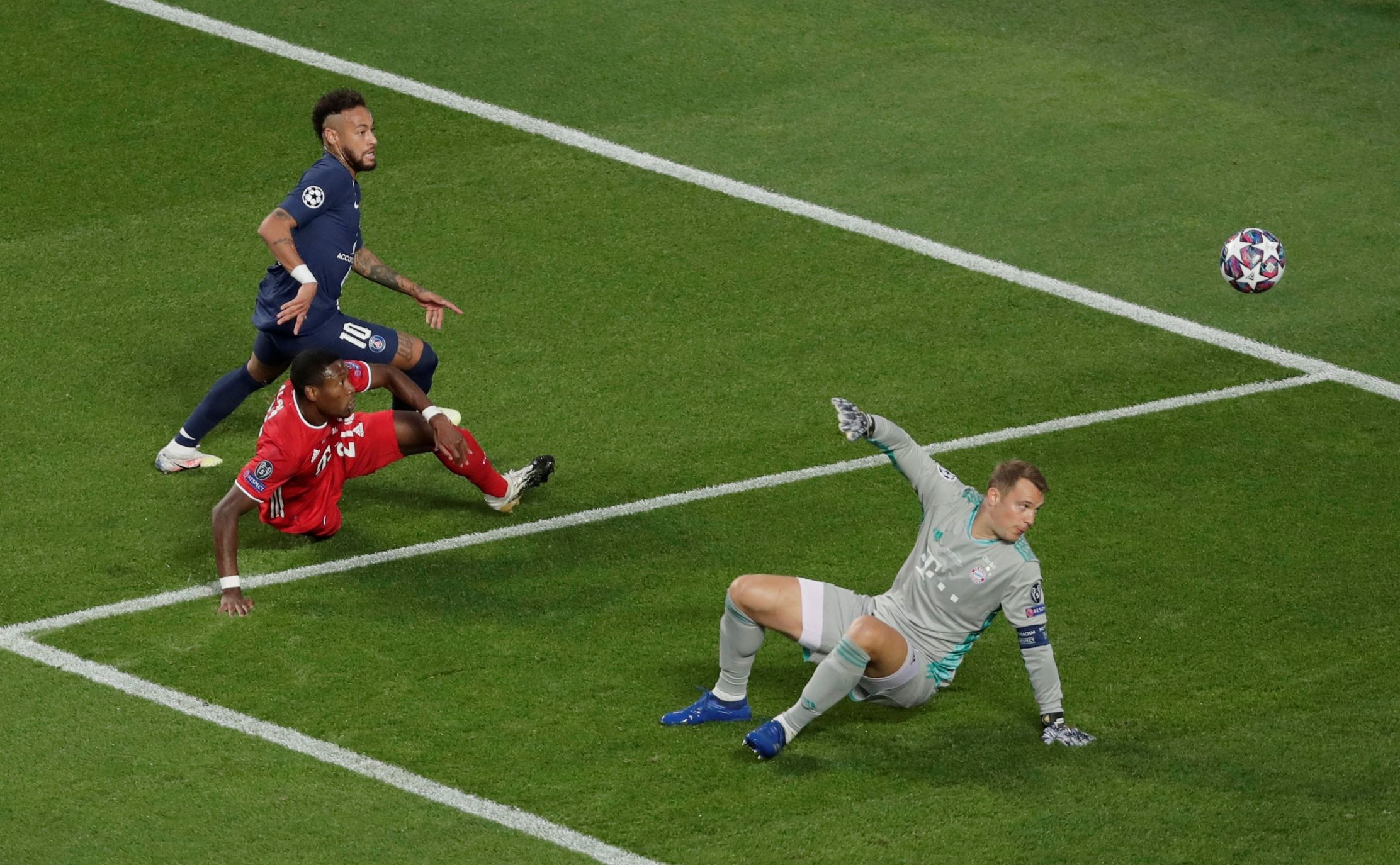 PSG - Bayern Münih maçından kareler