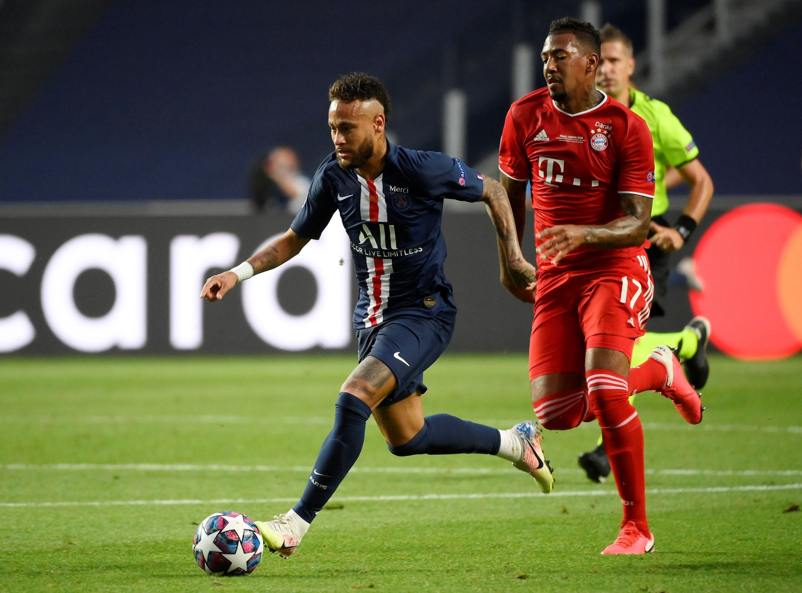 PSG - Bayern Münih maçından kareler