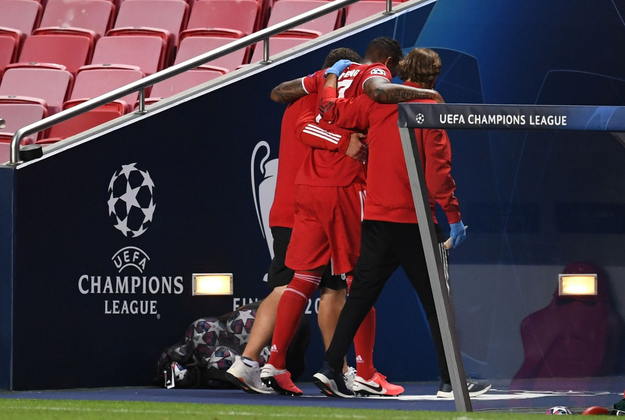 PSG - Bayern Münih maçından kareler