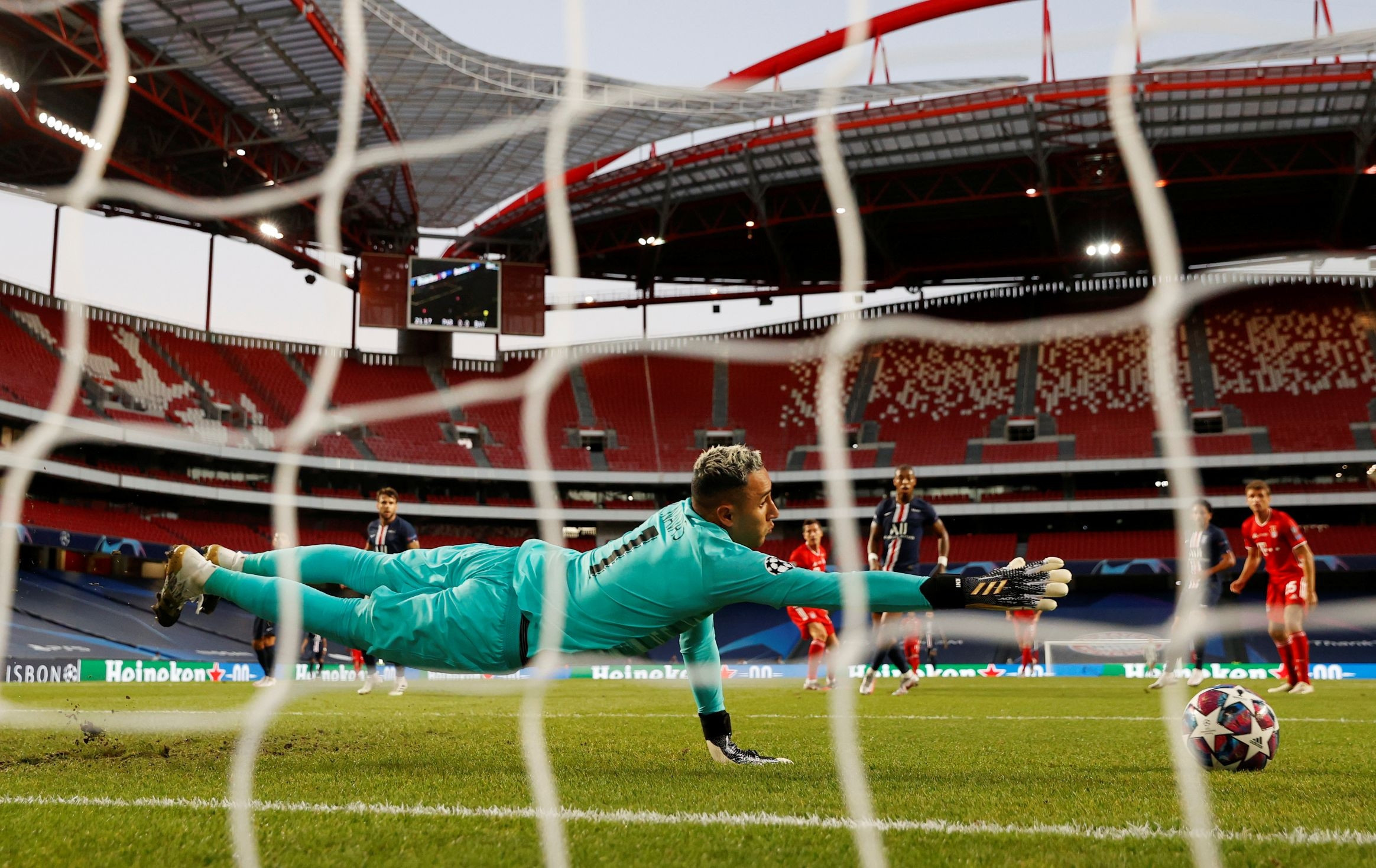 PSG - Bayern Münih maçından kareler