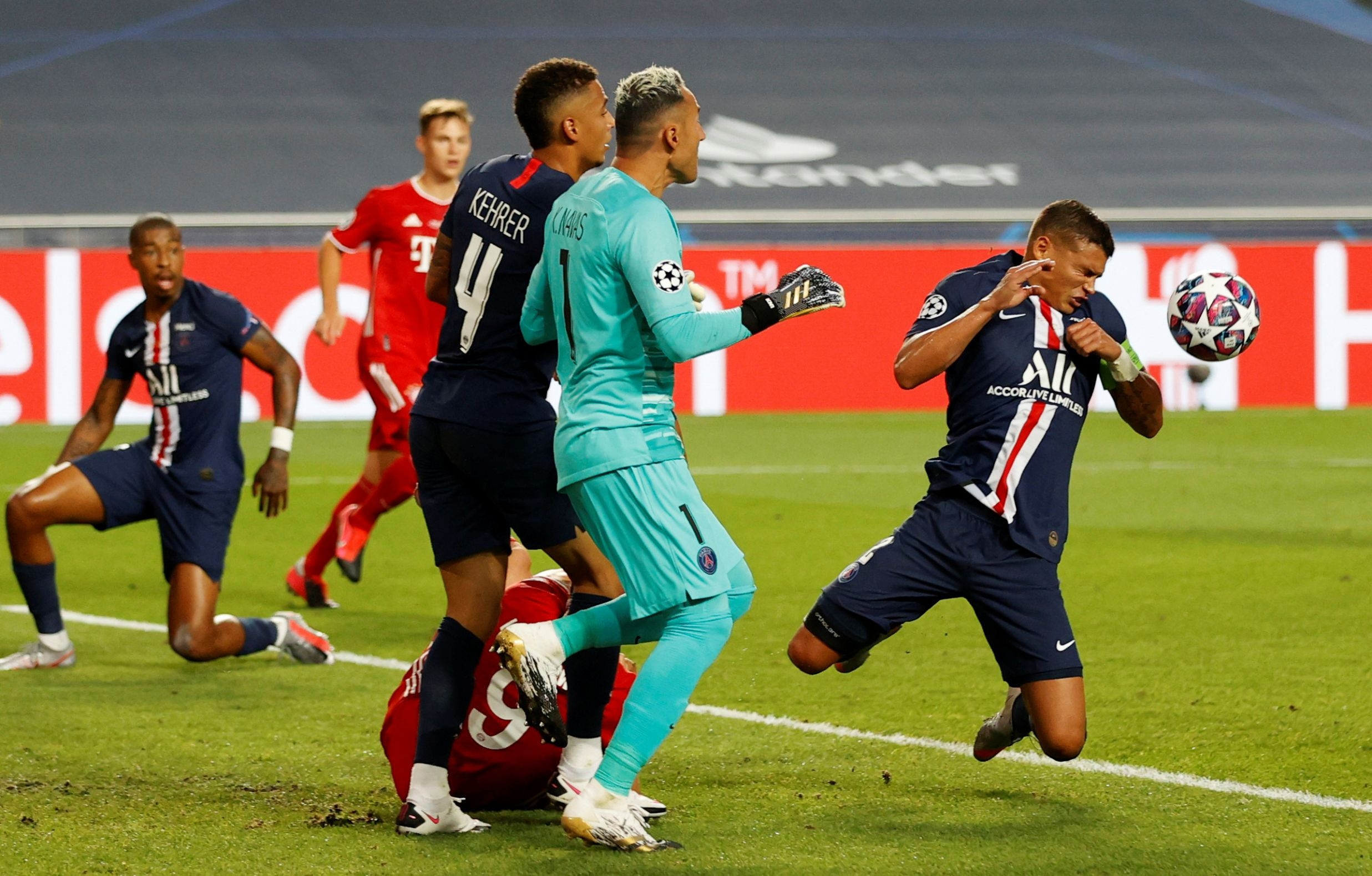 PSG - Bayern Münih maçından kareler