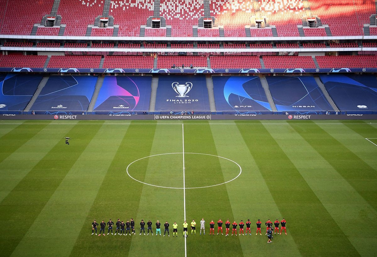 PSG - Bayern Münih maçından kareler