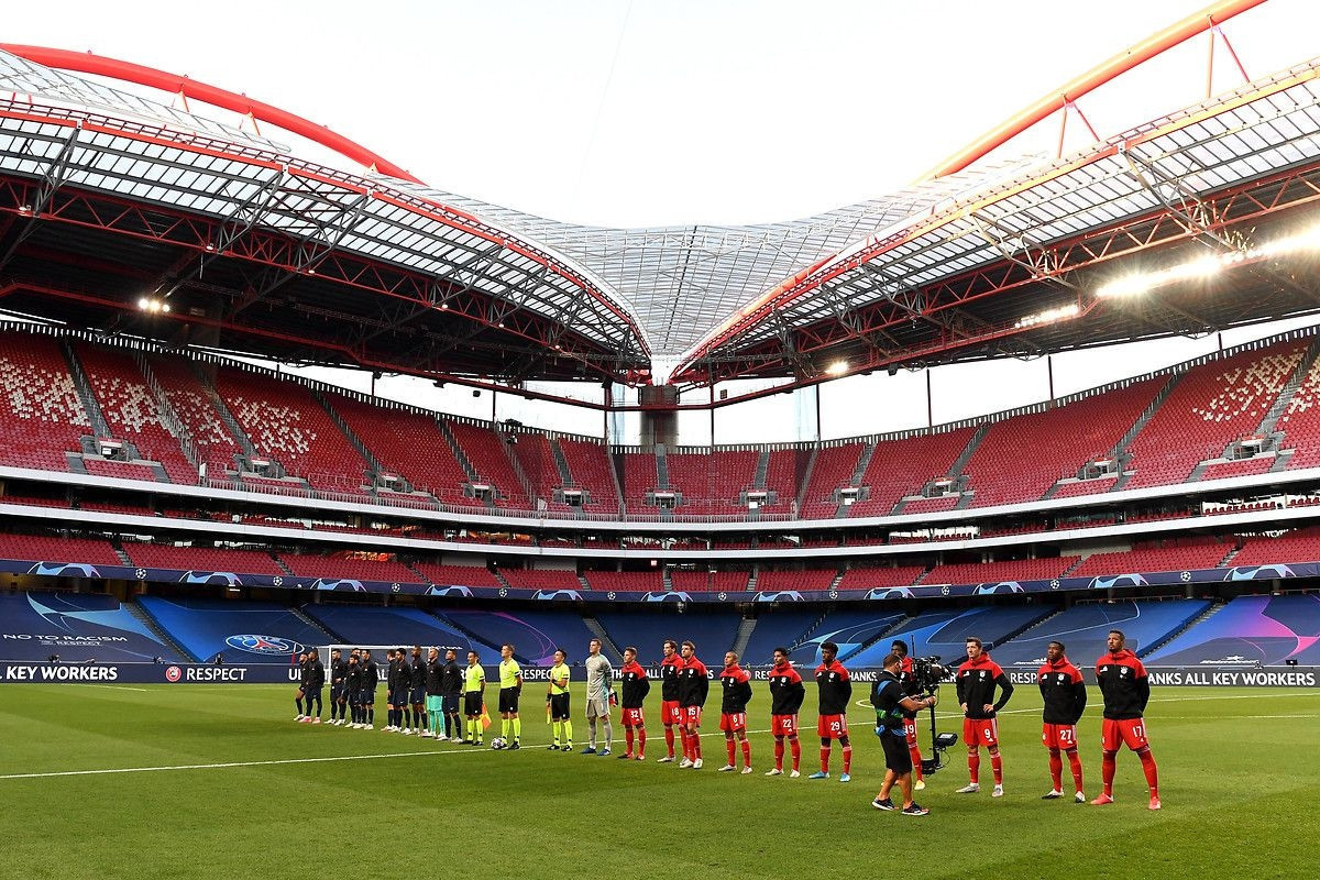 PSG - Bayern Münih maçından kareler