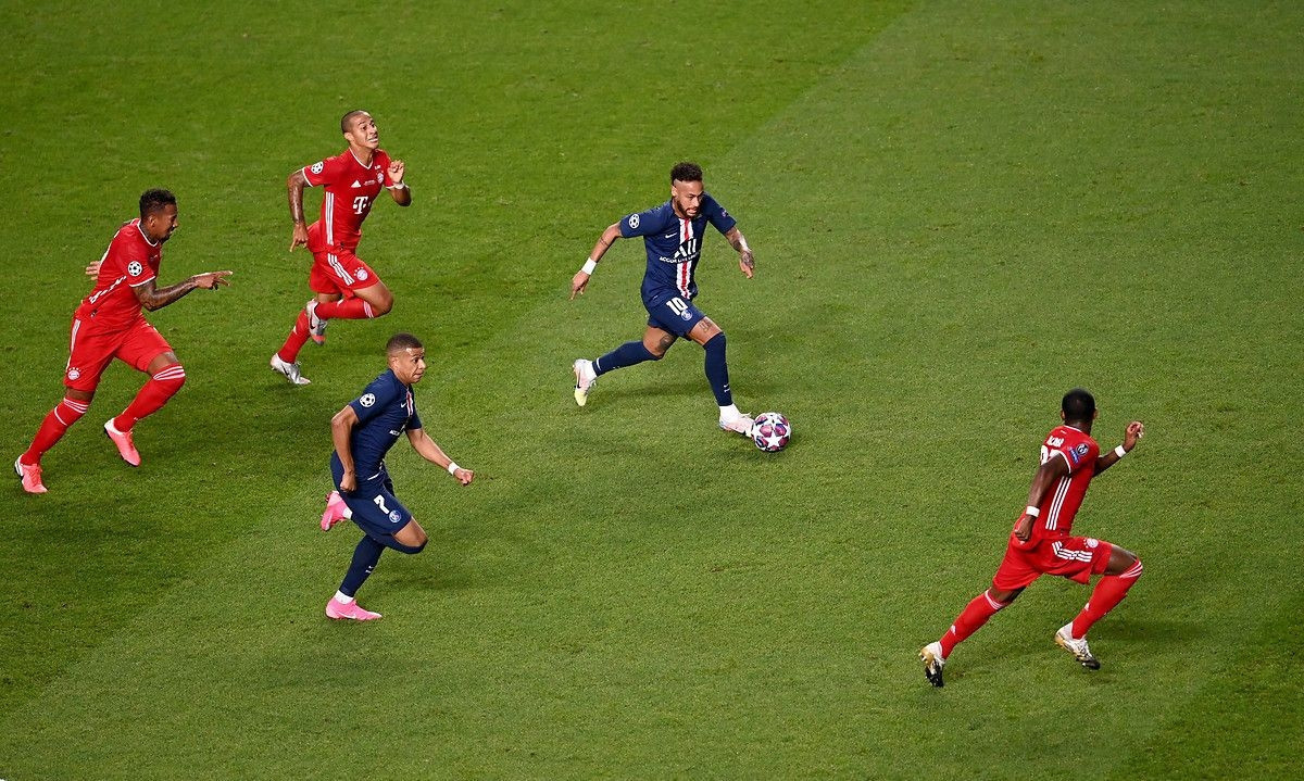 PSG - Bayern Münih maçından kareler
