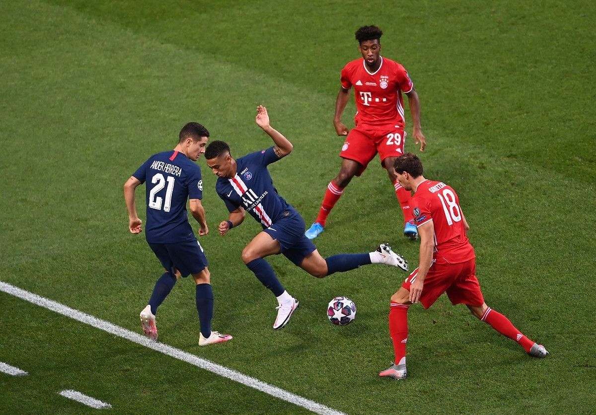 PSG - Bayern Münih maçından kareler