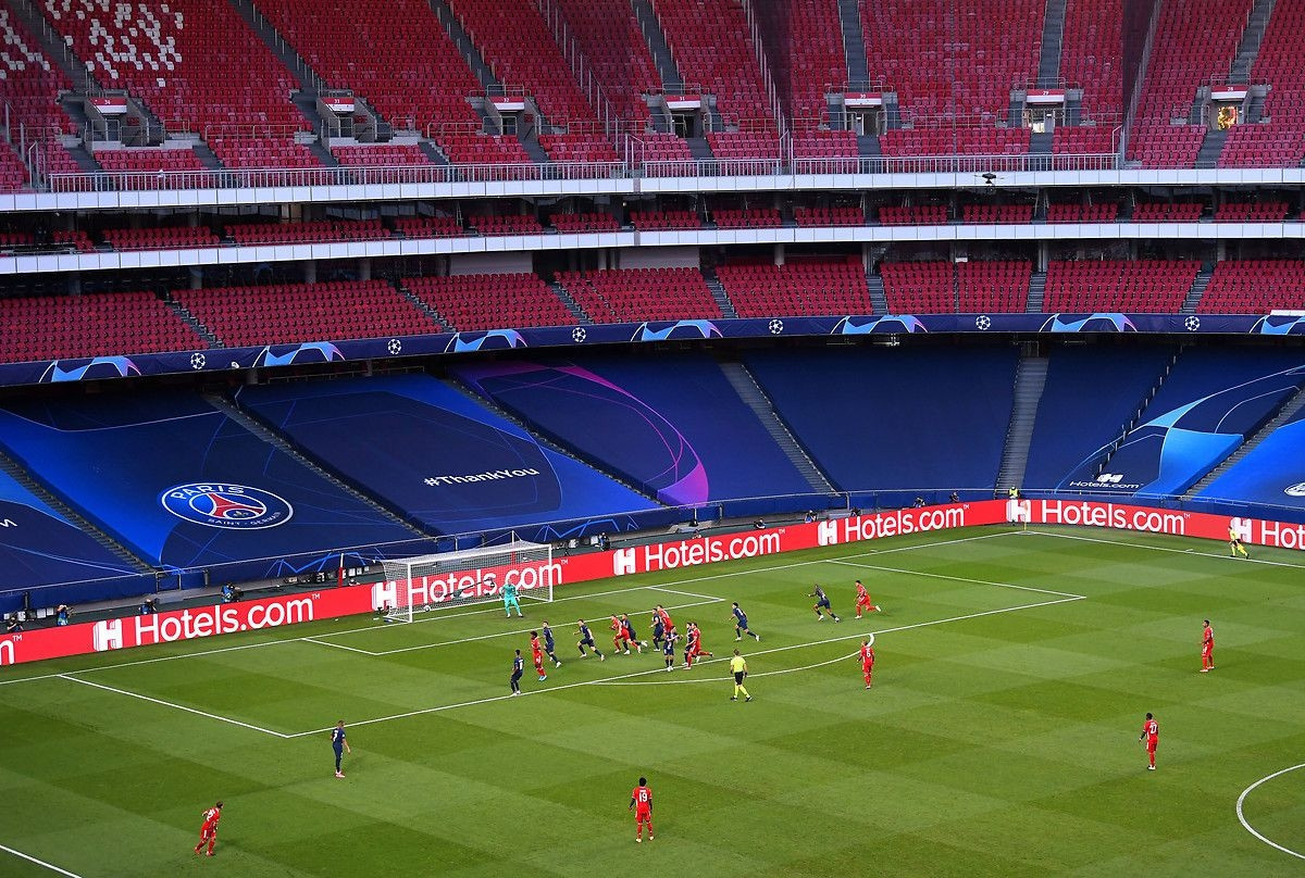PSG - Bayern Münih maçından kareler