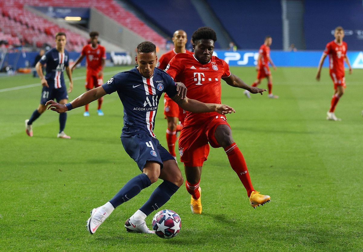 PSG - Bayern Münih maçından kareler