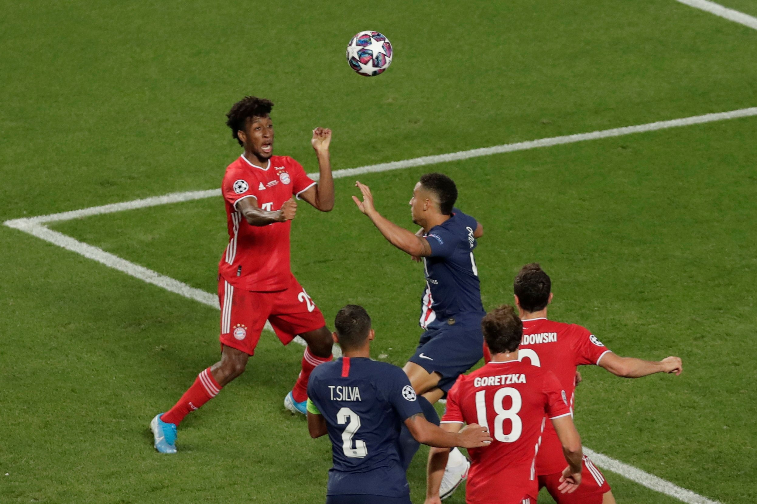 PSG - Bayern Münih maçından kareler