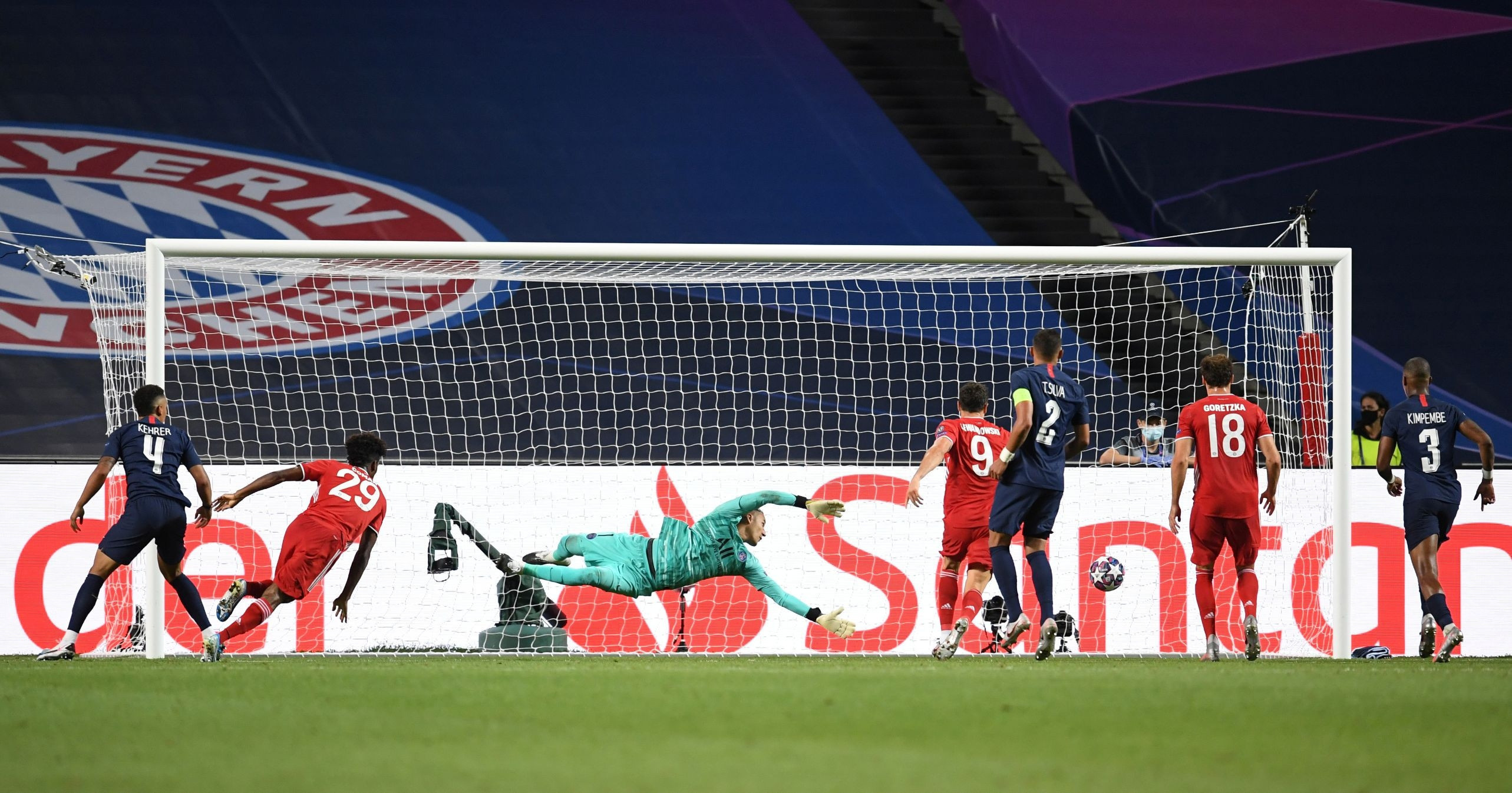 PSG - Bayern Münih maçından kareler