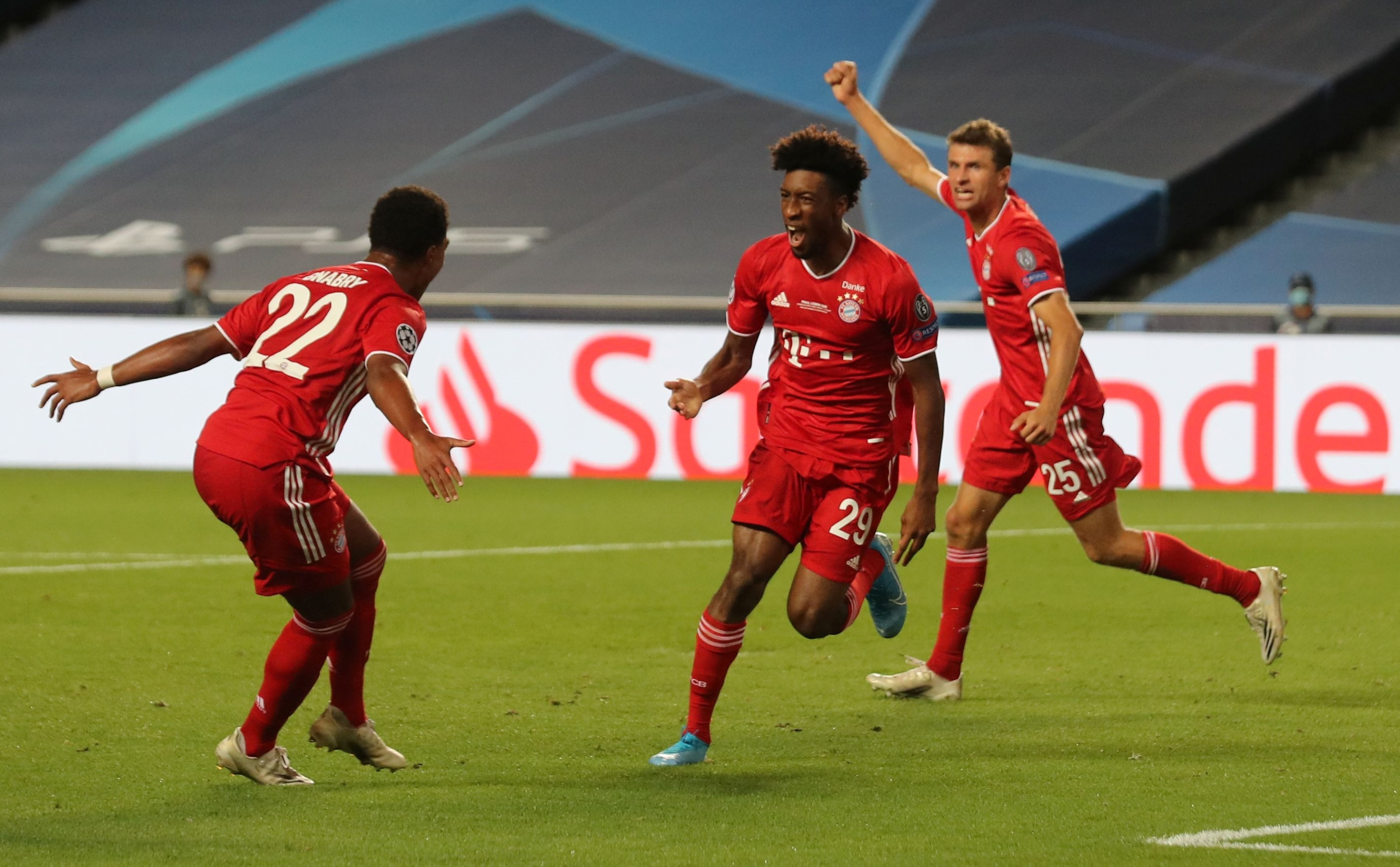 PSG - Bayern Münih maçından kareler