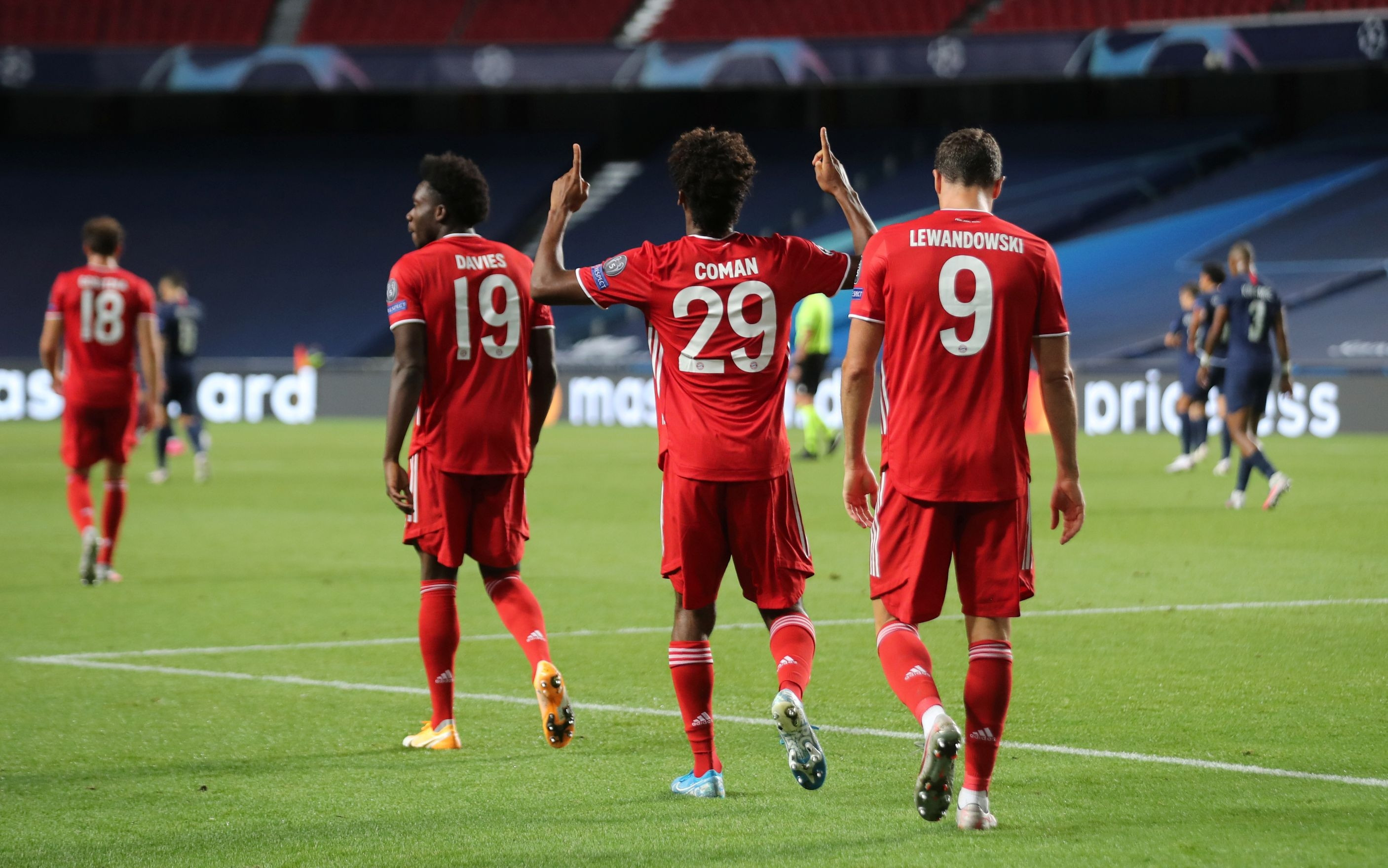 PSG - Bayern Münih maçından kareler