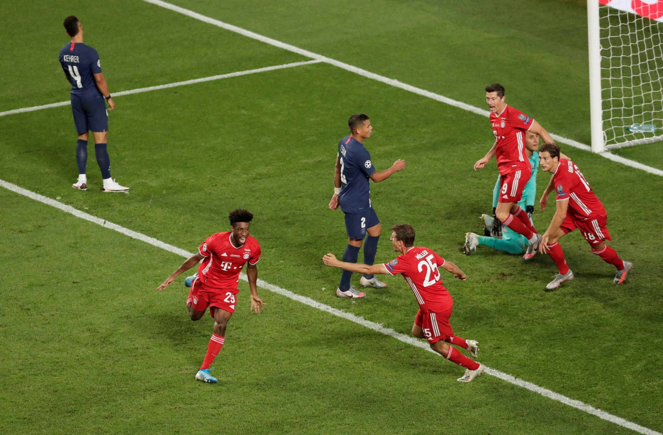 PSG - Bayern Münih maçından kareler