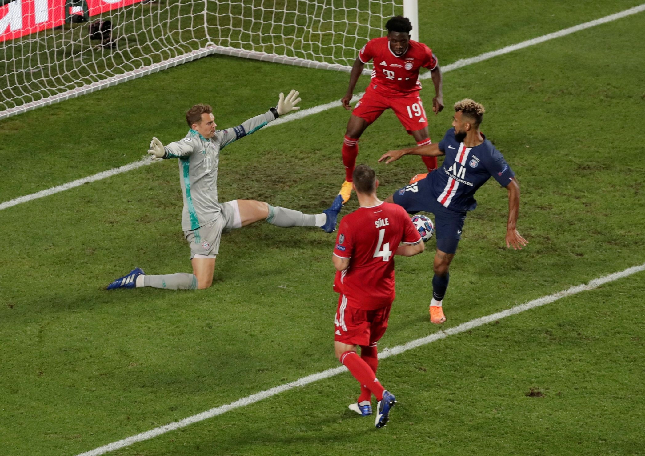 PSG - Bayern Münih maçından kareler