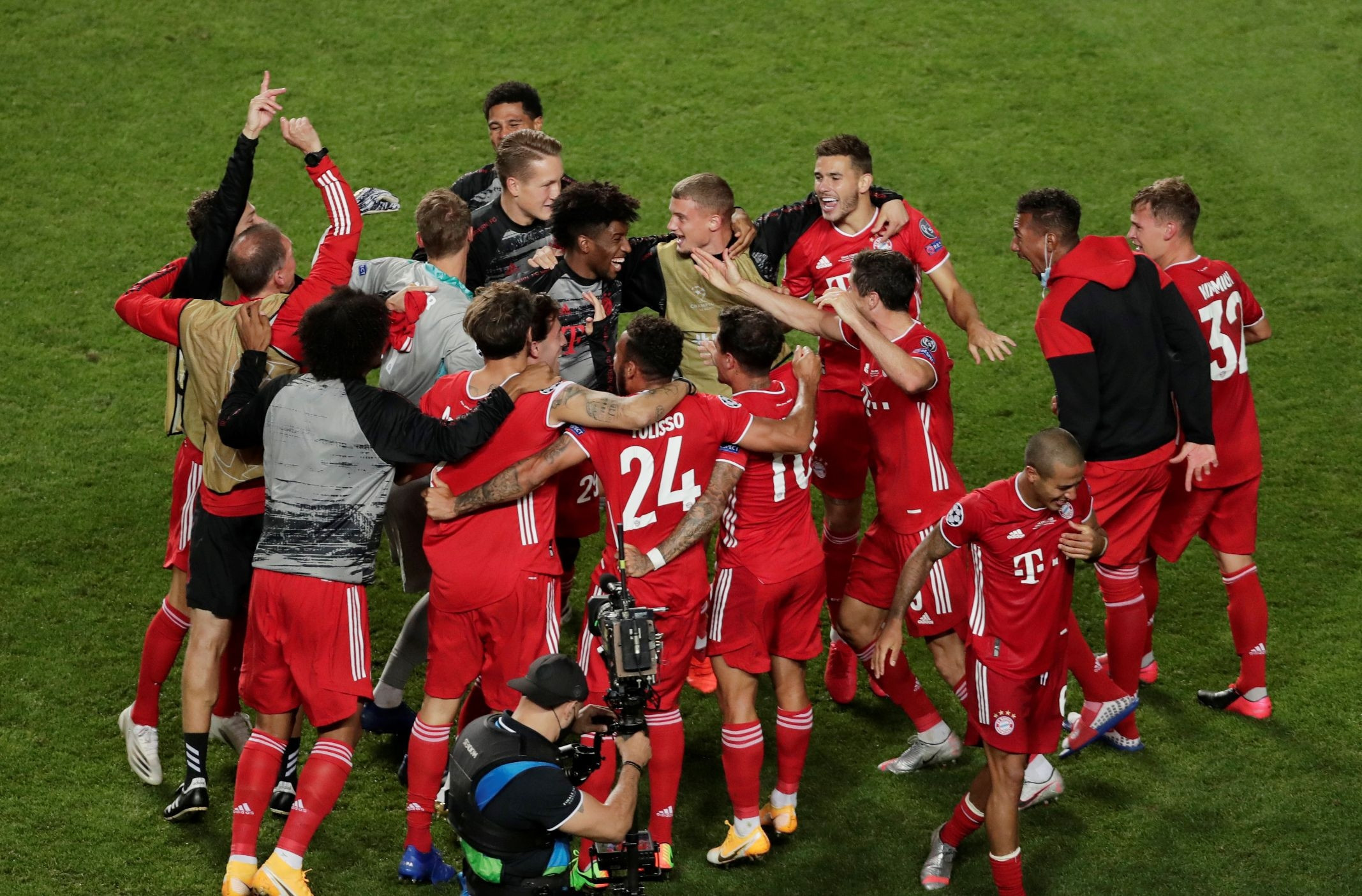 PSG - Bayern Münih maçından kareler