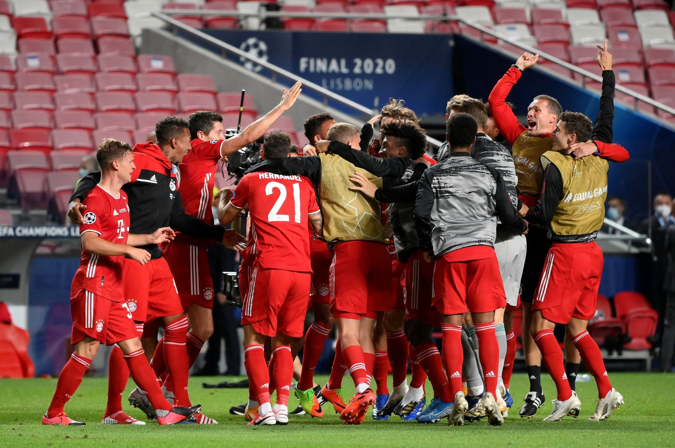 PSG - Bayern Münih maçından kareler