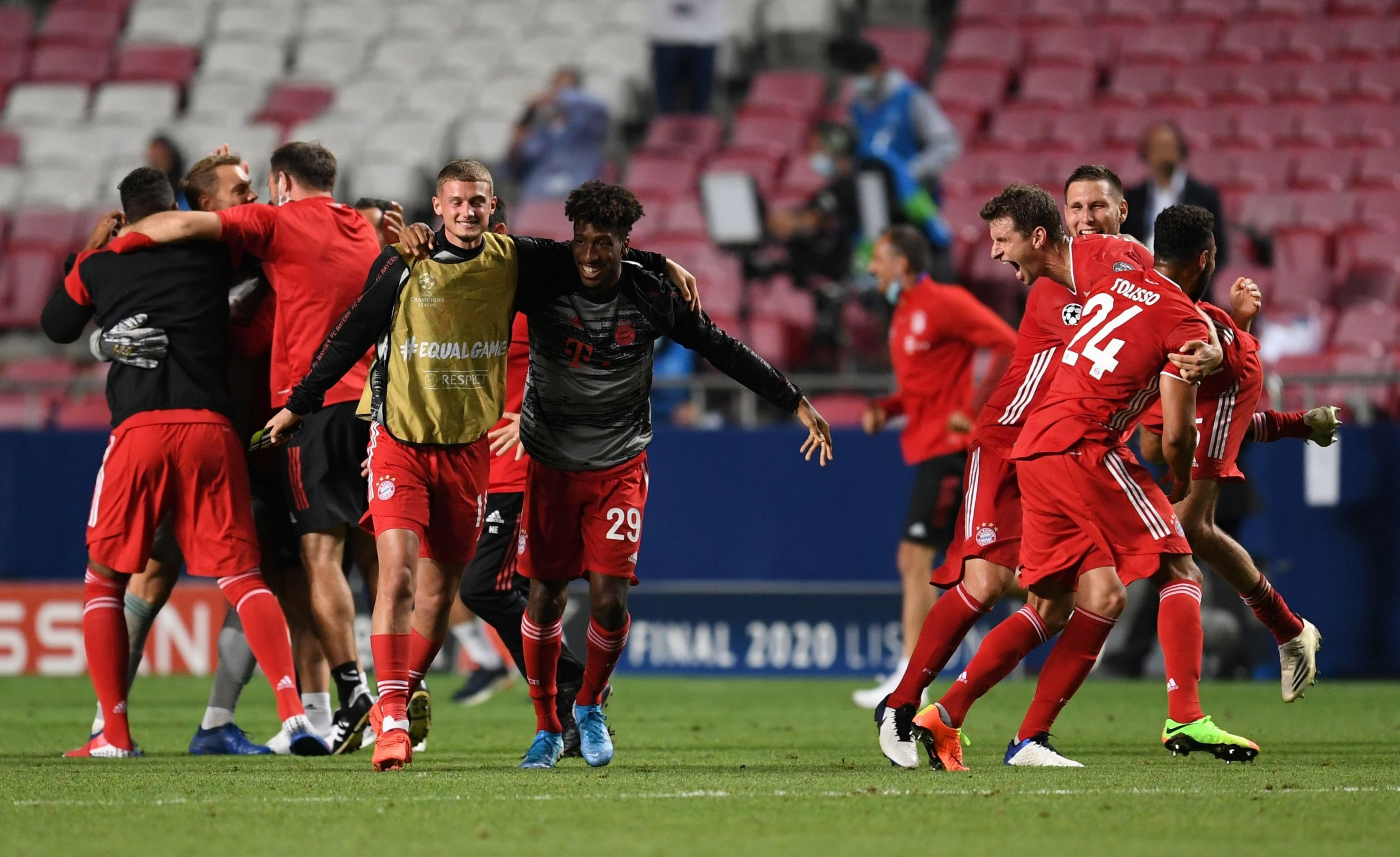 PSG - Bayern Münih maçından kareler