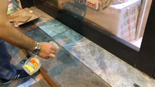 Karsı karasinekler bastı, esnaf ne yapacağını şaşırdı