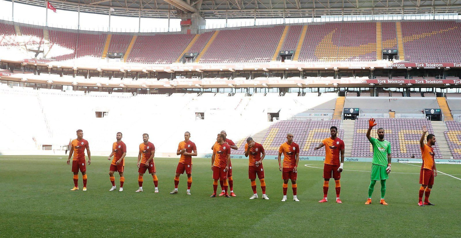 Galatasaray-Hatayspor maçından en özel kareler