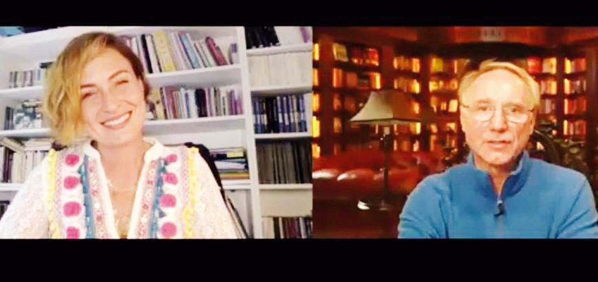 Dan Brown’la röportaj yaptı