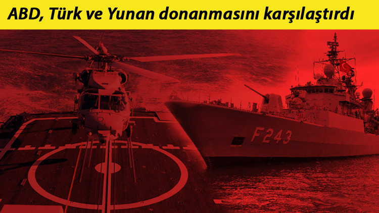 BLOOMBERG TÜRK VE YUNAN DONANMASINI KARŞILAŞTIRDI, YUNAN YETKİLİLER YORUM DAHİ YAPAMADI