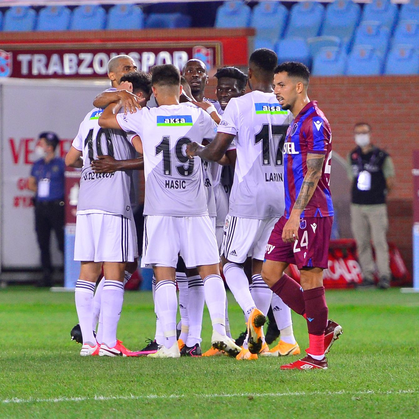 Trabzonspor-Beşiktaş maçından en özel kareler