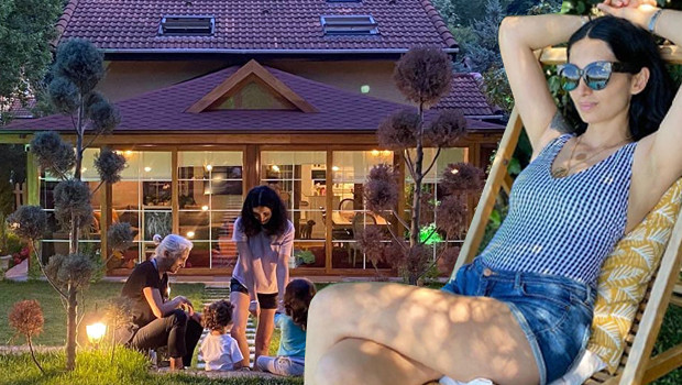 Ünlü oyuncu iki çocuğunu da alıp İstanbulu terk etti... Endonezyada yeni hayat