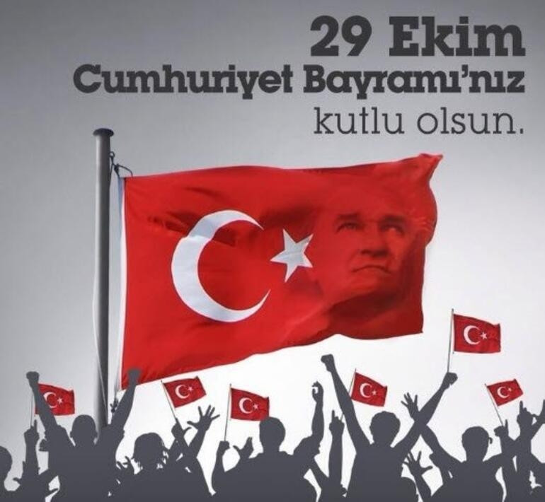 29 Ekim Cumhuriyet Bayramı mesajlarından derlemeler: Cumhuriyetin 97. yılı için en güzel ve anlamlı 29 Ekim mesajları ve sözleri...