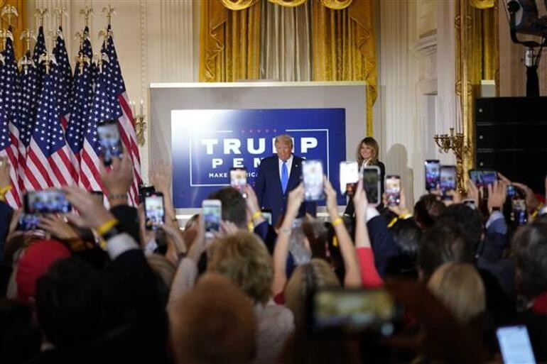 ABD Başkanlık seçim sonuçları son dakika kim önde Amerika Başkanı saat kaçta açıklanacak Trumptan şok sözler