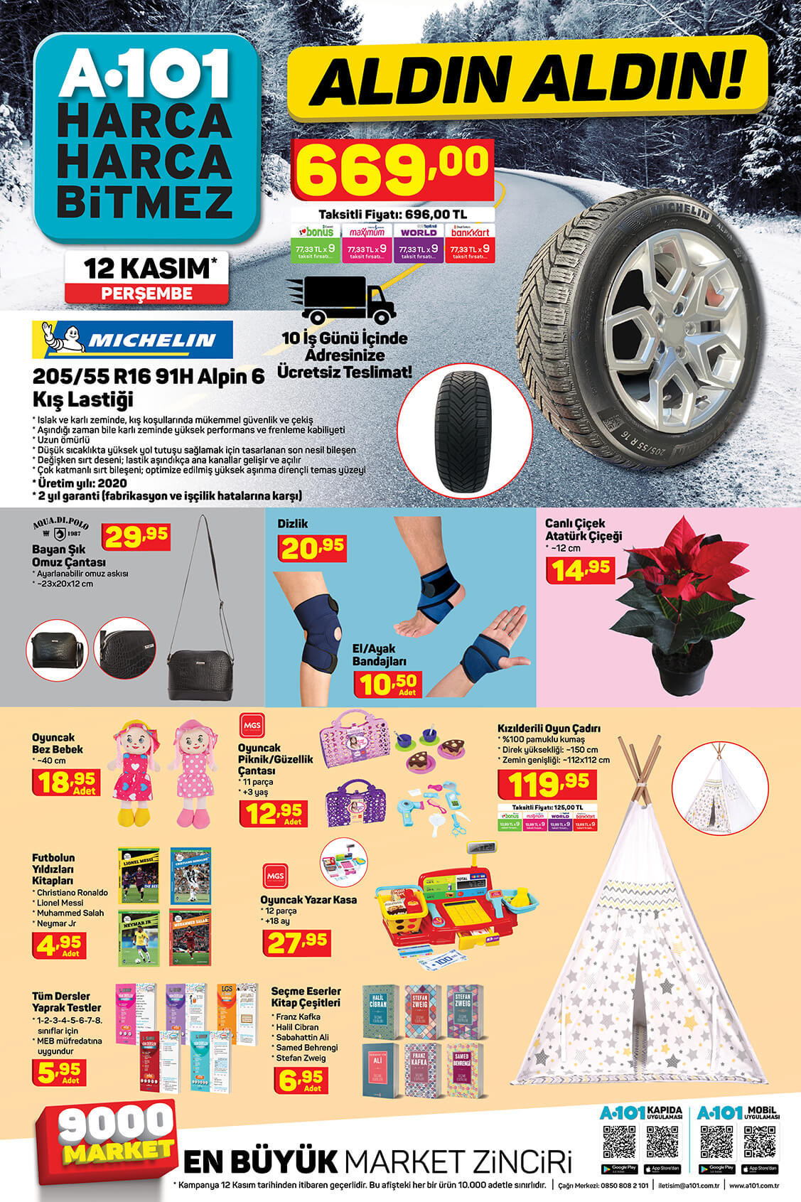 12 Kasım 2020 A101 aktüel ürünler kataloğu yayımlandı Bu hafta A101e neler geliyor