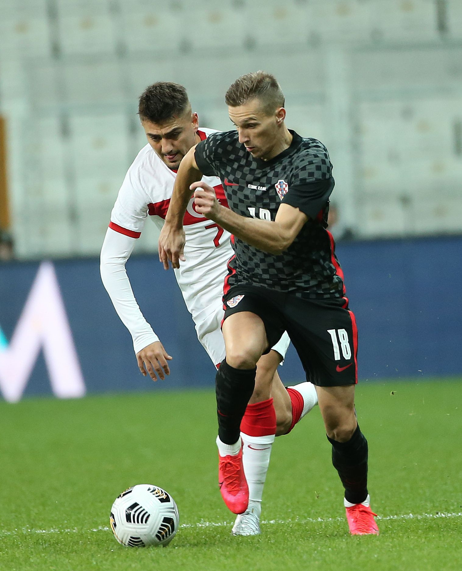 Türkiye-Hırvatistan maçından en özel fotoğraflar