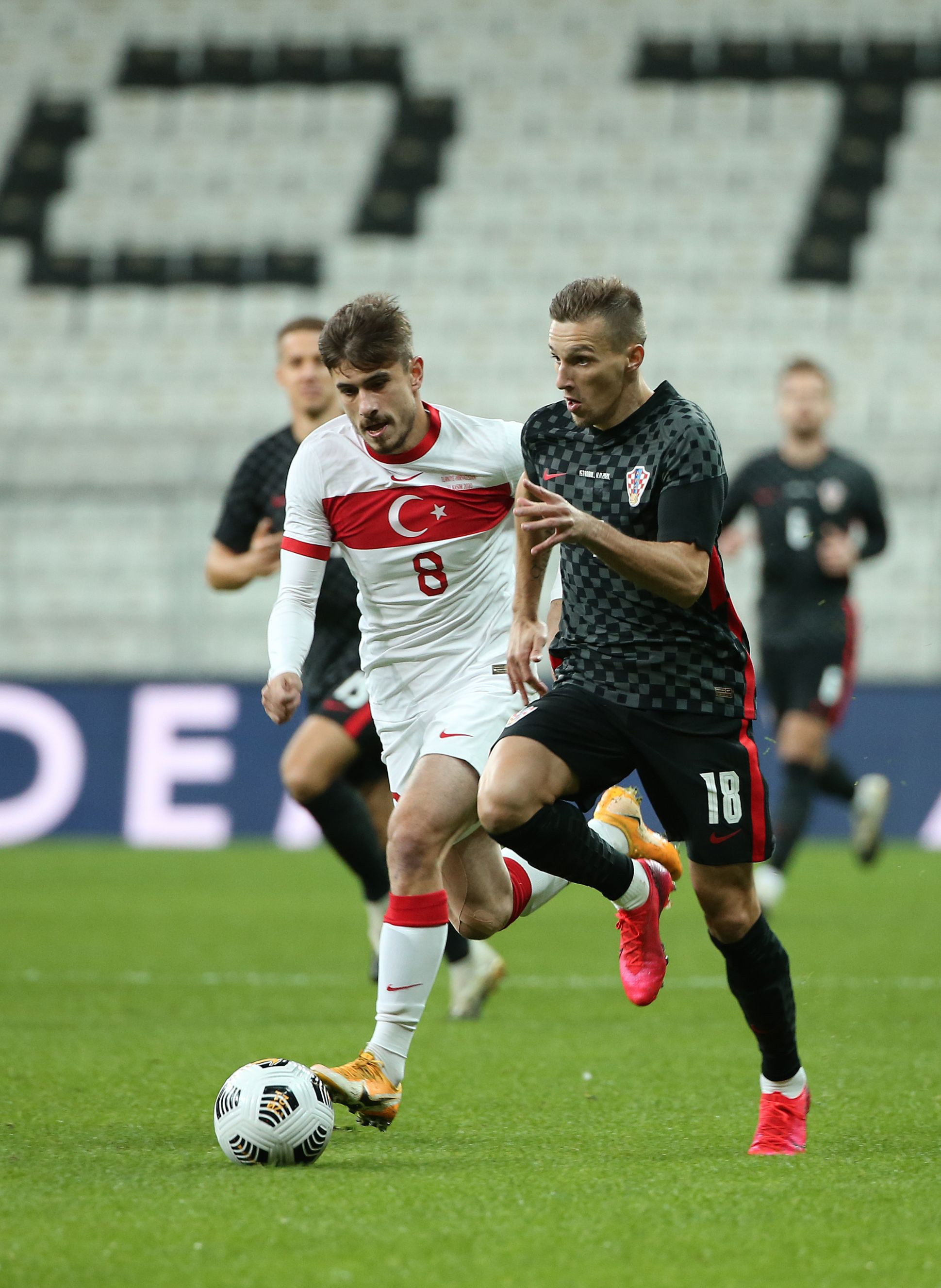 Türkiye-Hırvatistan maçından en özel fotoğraflar