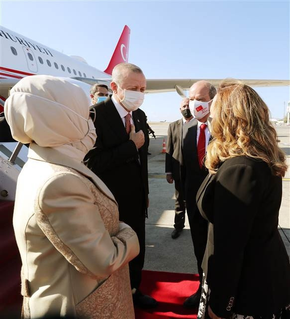 Cumhurbaşkanı Erdoğan KKTCde