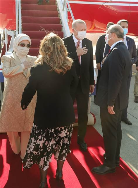 Cumhurbaşkanı Erdoğan KKTCde