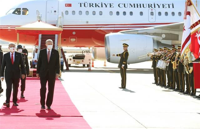 Cumhurbaşkanı Erdoğan KKTCde