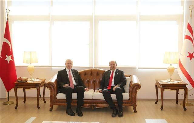 Cumhurbaşkanı Erdoğan KKTCde