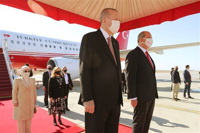Cumhurbaşkanı Erdoğan KKTCde