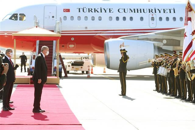 Cumhurbaşkanı Erdoğan KKTCde