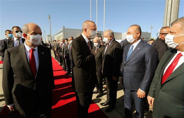 Cumhurbaşkanı Erdoğan KKTCde