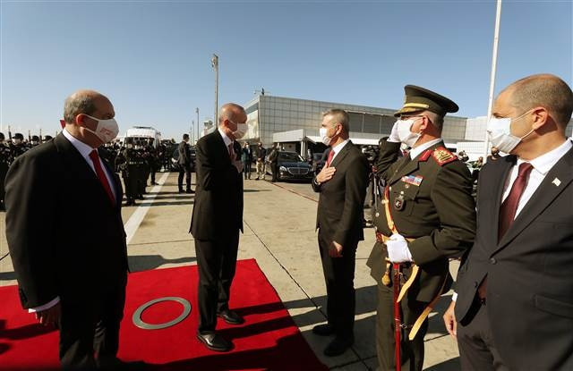 Cumhurbaşkanı Erdoğan KKTCde